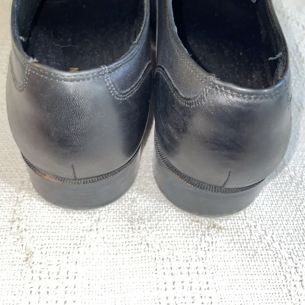 Cole Haan Men’s Dress Shoes Size 9.5 M Black Leather Captoe Business Formal